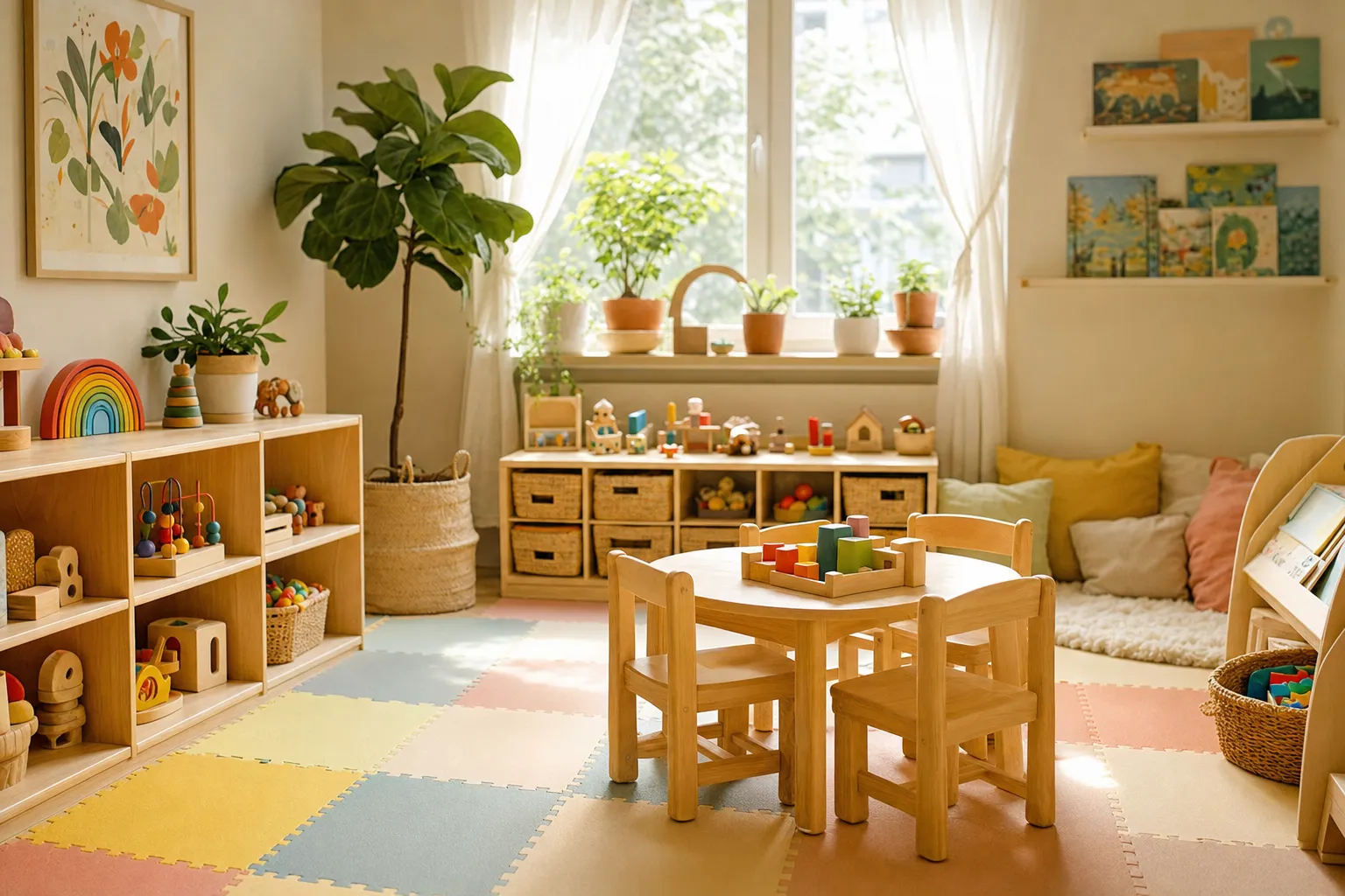 Warm, welcoming childcare space in Sylmar, CA